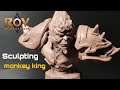 ปั้นโมเดล วูคอง ด้วยดินน้ำมัน | WuKong | ROV (Arena Of Valor) | The Monkey King | Figure Art