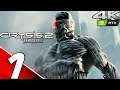 CRYSIS 2 REMASTERED Gameplay Walkthrough Part 1 (4K 60FPS ULTRA PC RAY TRACING) No Commentary