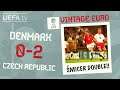 DENMARK 0-2 CZECH REPUBLIC, EURO 2000 | VINTAGE EURO