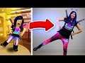 DRESSING UP AS MY ROBLOX CHARACTER SABRINABRITE IN REAL LIFE! (Roblox)
