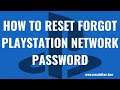 How to Reset Forgot PlayStation Network Password