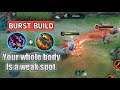 ONE HIT YOUR ENEMY WITH THIS BUILD | iCEAGE-GAMiNG -MLBB