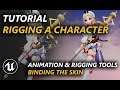 Animation & Rigging Tools: Adding a joint for the jaw and binding the skin - Part 3