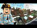 building a TINY BLOXBURG VILLAGE with NEW rescaling... the smallest houses ever