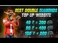 Double Diamond Top Up New Website In Free Fire | Double Diamond Top Up Website 2021