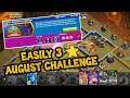 EASY 3 STAR AUGUST QUALIFIER CHALLENGE | CLASH OF CLANS