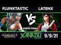 F@X 422 Losers Finals - Flunktastic (Mina) Vs. LATEENX (Hibiki) Samurai Shodown