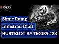 Innistrad Midnight Hunt Draft - Simic Ramp - Busted Strategies #28 - MTG Arena