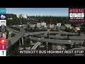 Intercity Bus Highway Rest Stop In Cities Skylines Multiplayer! | 5B1C