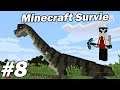 Mon combat contre le Brachiosaure sur Minecraft Survie #8