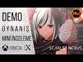 Scarlet Nexus Demo Oynanış / Mini İnceleme / Xbox Series X 4K HDR