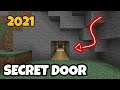 Secret Door in Minecraft 2021!!