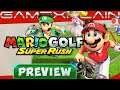 We Saw Mario Golf: Super Rush in Action - PREVIEW! (Story Mode, Speed Golf, & More Impressions!)