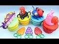 How To Make Caterpillar, Snail, Spider with Playdoh | Dora the Explorer Peppa Pig Surprise Egg Toys