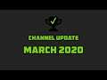 New Series and a Talk about Ads & Sponsorships | Channel Update: March 2020