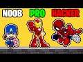 NOOB VS PRO VS HACKER IN HERO INCORP WITH CHOP