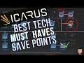 SAVE YOUR TECH POINTS THE BEST TECK TREE UNLOCKS ICARUS