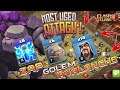 ZAP GOLEM AVALANCHE IS THE BEST STRATEGY IN TH11 | NEW BEST TH11 WAR STRATEGY | CLASH OF CLANS