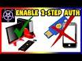 How to enable 2-step Verification on YouTube / Google without phone or key (using only PC)