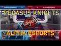 PEGASUS KNIGHT VS ALPHA ESPORTS GAME#1