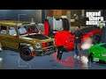 GTA 5-CJ'S & FRANKLIN RICH LIFE HYPERCARS GARAGE & PENTHOUSE LAMBORGHINI G900 BRABUS FENYR AGERA RS