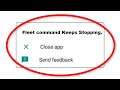 How To Fix Fleet command Apps Keeps Stopping Error Android & Ios - Fix Fleet command App Not Open