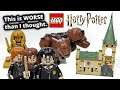 LEGO Harry Potter 2021 Hogwarts Fluffy Encounter review!