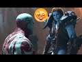 Marvel's Guardians of the Galaxy  - Drax flirting with hellbender Romantic Scene