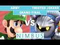 Nimbus #48 ARMY (Luigi) vs. Ver0 | Twisted Jokerr (Meta Knight) Grand Final - Smash Ultimate