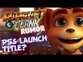 [RUMOR] Ratchet & Clank PlayStation 5 Launch Title 2020