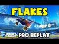 Flakes Pro Ranked 3v3 POV #87 - Rocket League Replays