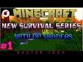 MAKING MY NEW HOUSE IN MINECRAFT IN NEW SURVIVAL SERIES WITH OP SHADERS. #EP-1