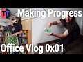 Office Vlog 0x01 - Checking Ethernet and A/C and Other Things
