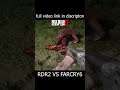 RDR2 vs Farcry 6 Comparison (comparison) #shorts #rdr2 #farcry6 #details