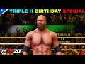 WWE 2K20 On PS5  'Triple H' Birthday Gameplay | WWE 2K20 PS5 Triple H ||