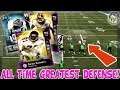 ALL TIME Greatest DEFENSE EVER! Sanders TAYLOR Peppers! Madden 19 Ultimate Team