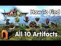 ARK VALGUERO Artifacts How to Get All 10 Valguero Artifacts!