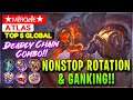Deadly Chain Combo!! Atlas Nonstop Rotation & Ganking!! [ Top Global Atlas ] ★мiяαclє★ - MLBB