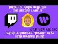 Twitch sides with the man: Deal with Warner Music reveals Twitch's strategy #Twitch #Streaming #DMCA