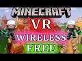 Minecraft VR Wirelessly For FREE OCULUS QUEST 2