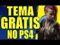 TEMA GRÁTIS NO PS4 !! VOLTA DE CYBERPUNK NA PS STORE !! LANÇAMENTOS !!!