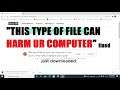This Type of File Can Harm Your Computer (FIXED)
