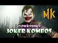 THIS VARIATION IS DANGEROUS! - Joker (Clown Prince) Combos - MK11