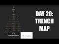 Advent of Code in Excel - Day 20 - 220/740, 20:54/35:48