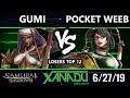 F@X 308 SamSho - GUMI (Ruixiang) Vs. Pocket Weeb (Darli) Samurai Shodown Losers Top 12
