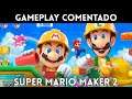 GAMEPLAY EXCLUSIVO SUPER MARIO MAKER 2 español (Nintendo Switch) Vuelve el MARIO más CREATIVO