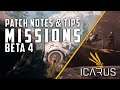 Icarus BETA 4 weekend Patch Notes and Tips, New location