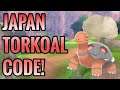 JAPAN Torkoal Pokémon Code!