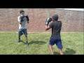 Light Sparring: Deshaun vs Timontae | 2 rounds | 8/14/21