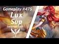 LOL Gameplay - Lux Suporte #15 - Master Yi Bot | 4K 60fps